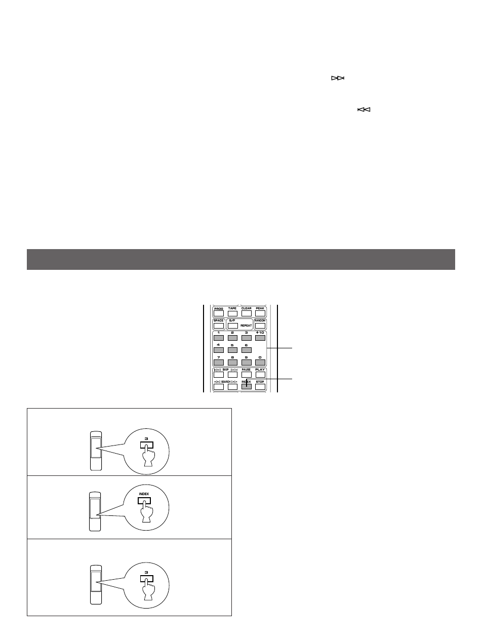 Index search | Yamaha CDX-480 User Manual | Page 14 / 22