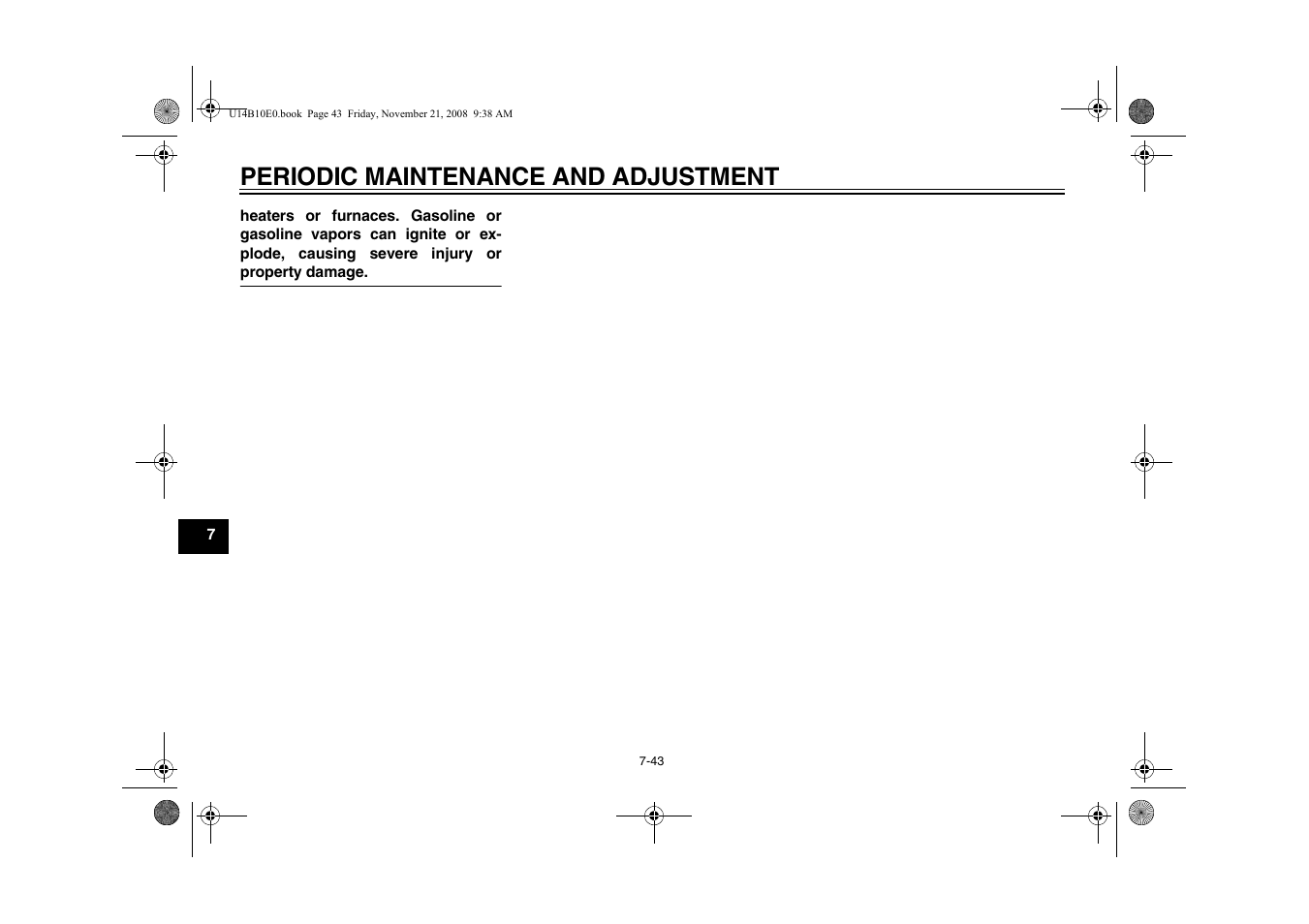 Periodic maintenance and adjustment | Yamaha YZFR1Y(C) User Manual | Page 98 / 122