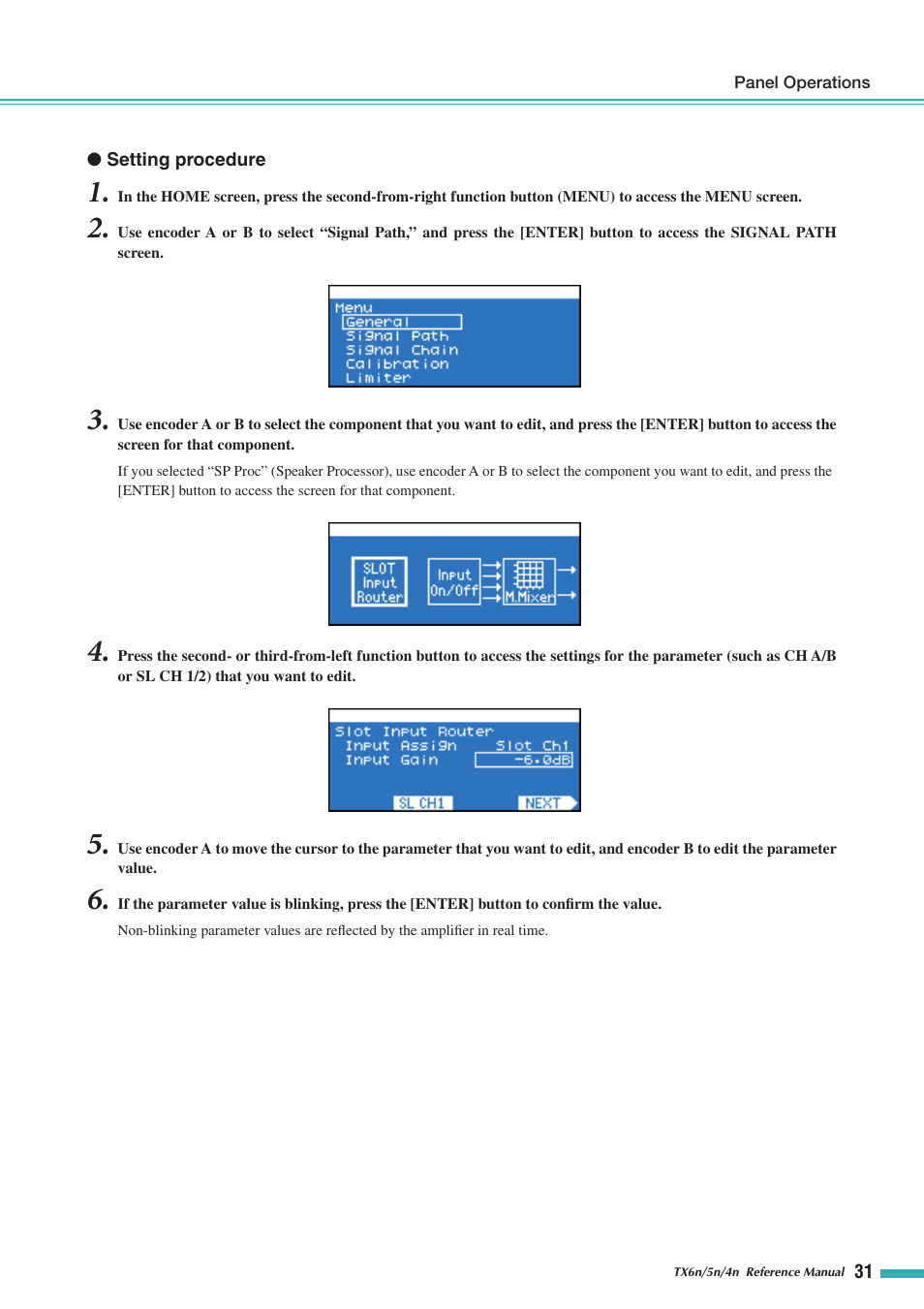 Yamaha TX5n User Manual | Page 31 / 60