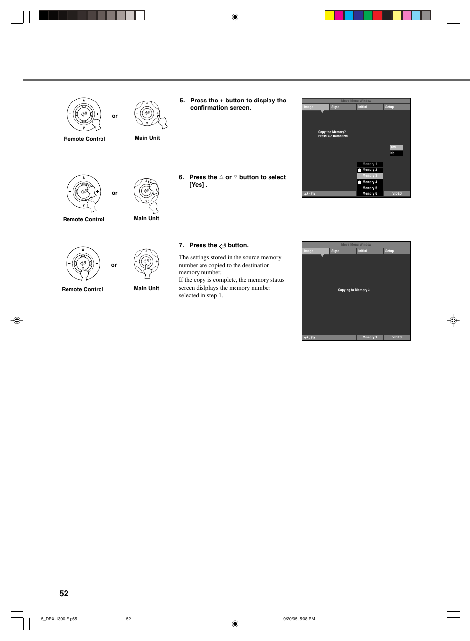 Yamaha DPX-1300 G User Manual | Page 54 / 67