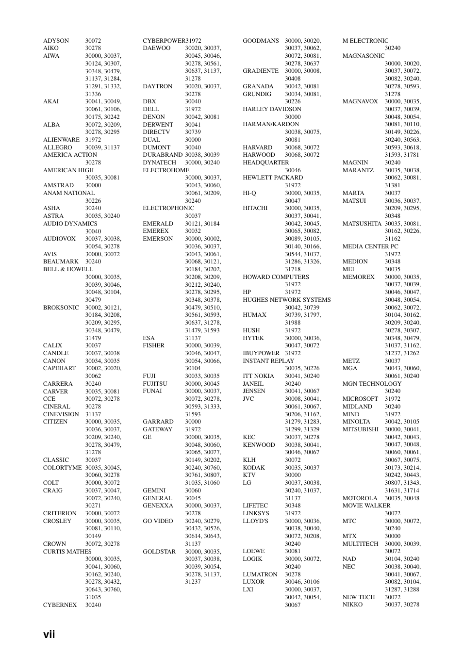 Yamaha HTR-6180 User Manual | Page 144 / 152