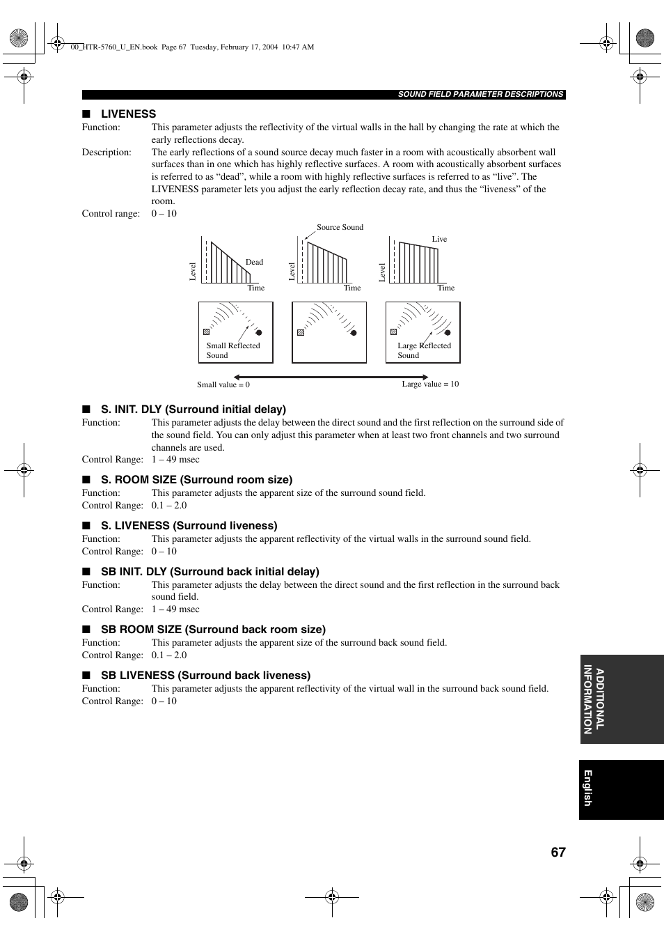 Yamaha HTR-5760 User Manual | Page 71 / 88