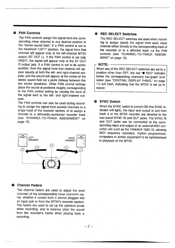 Yamaha MT3X User Manual | Page 8 / 92