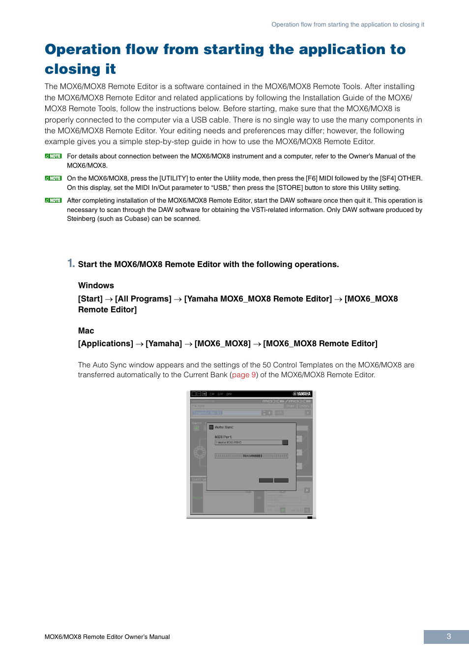 Yamaha MOX6 User Manual | Page 3 / 14