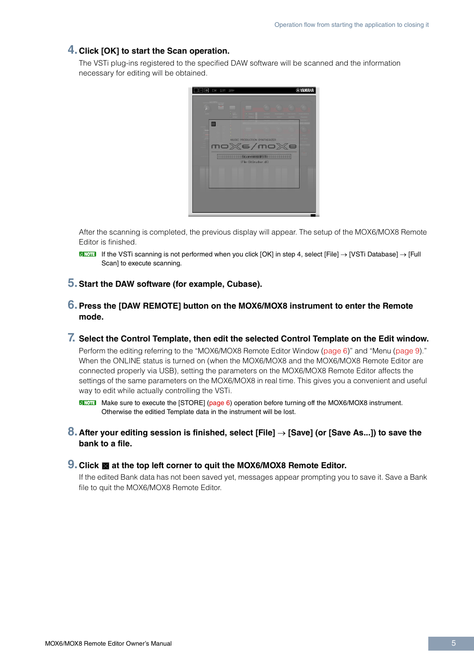 Yamaha MOX6 User Manual | Page 5 / 14