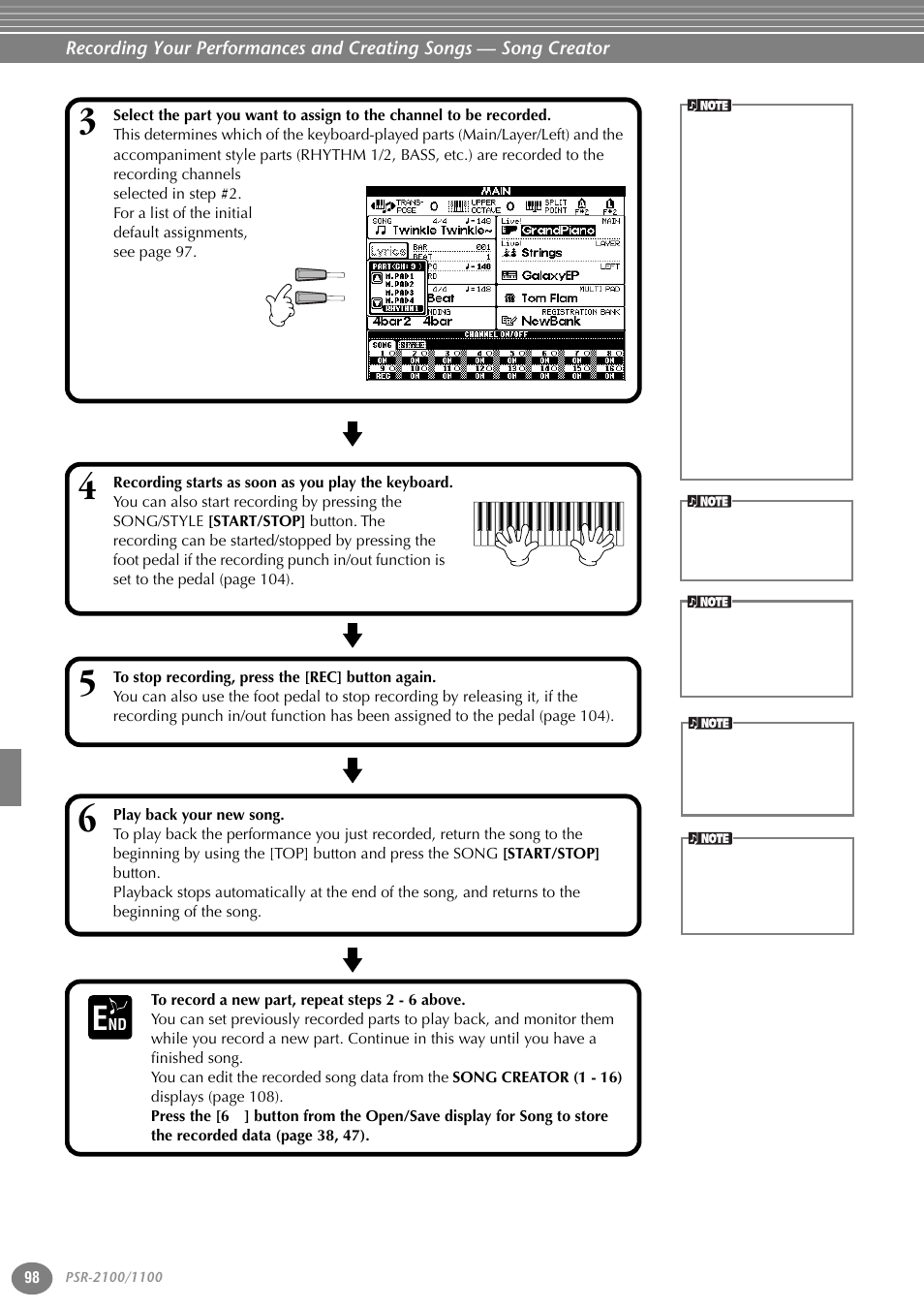 Yamaha 1100 User Manual | Page 98 / 176