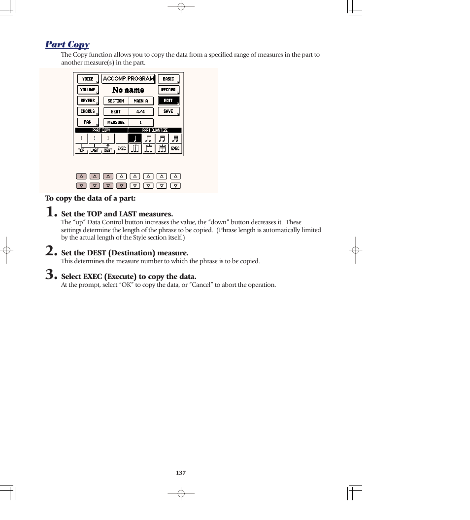 Part copy | Yamaha AR-80 User Manual | Page 143 / 180