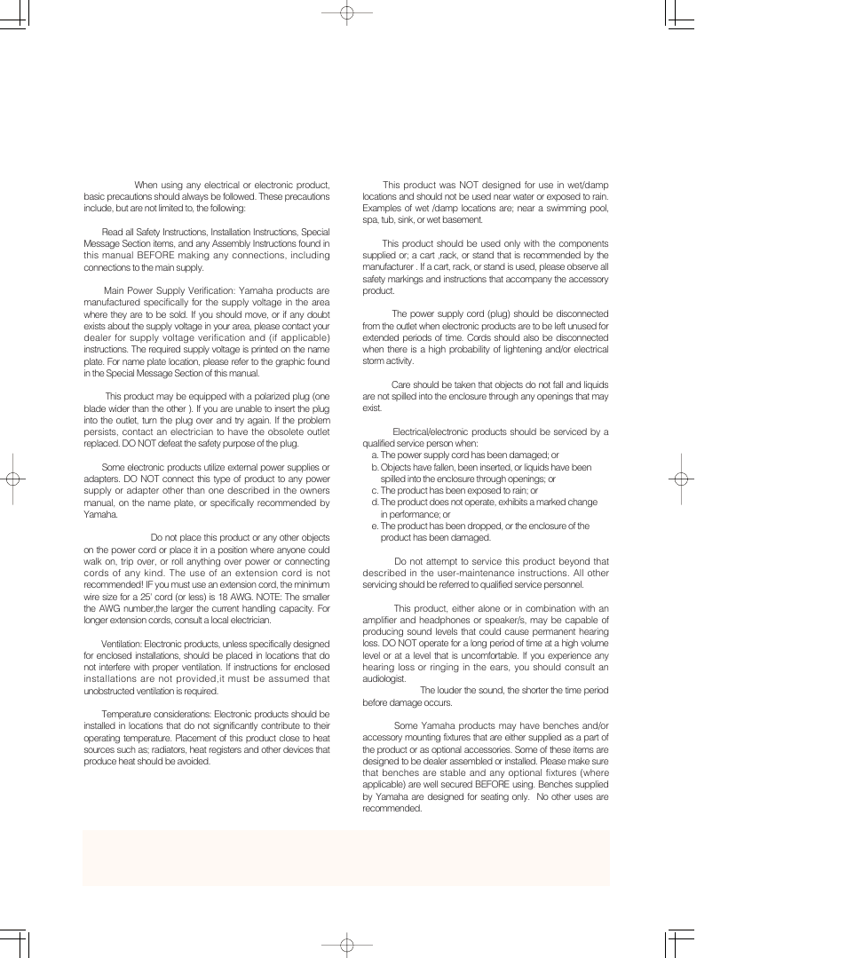Important safety instructions, Please keep this manual | Yamaha AR-80 User Manual | Page 3 / 180