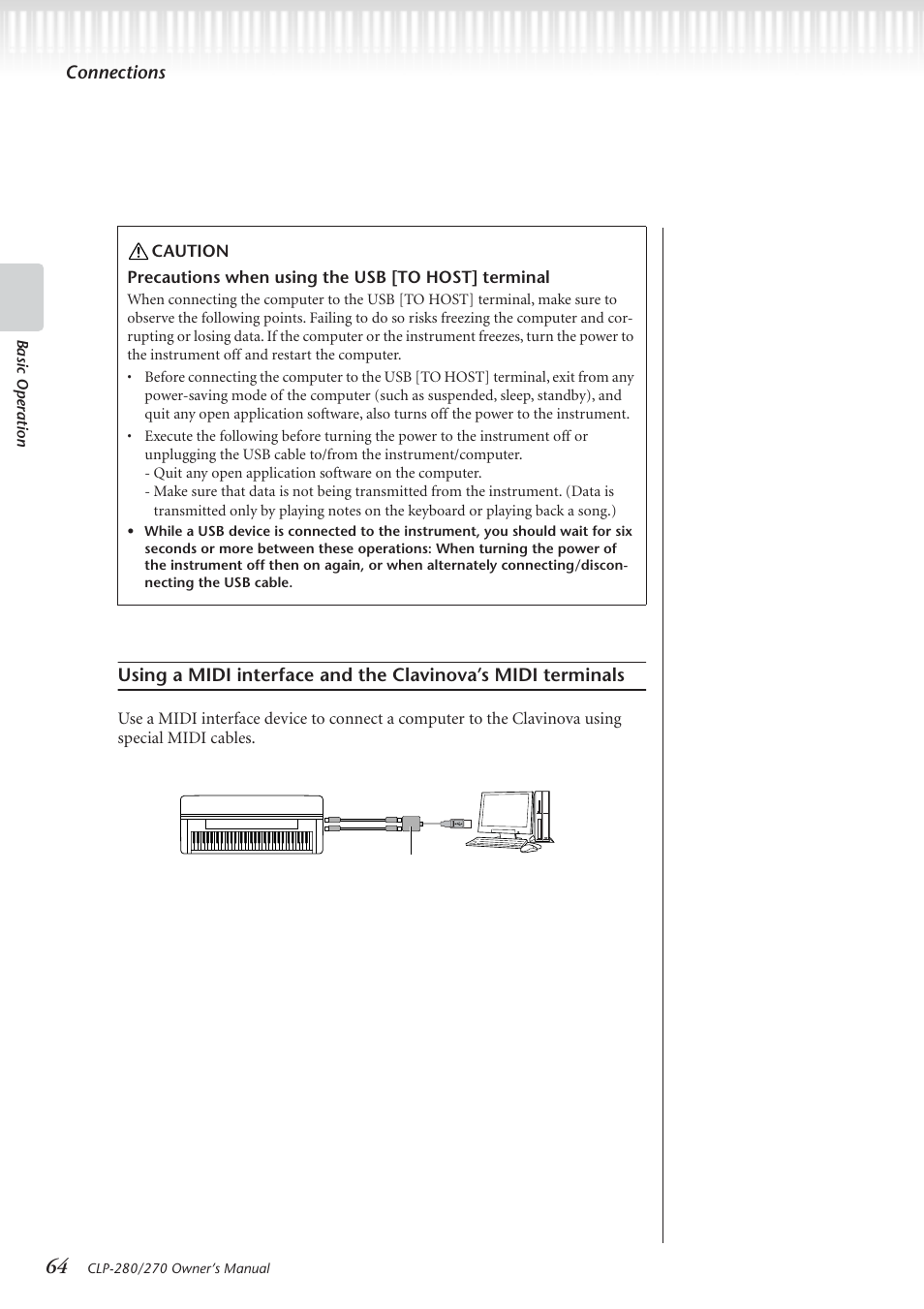 Yamaha CLP-280 User Manual | Page 64 / 124