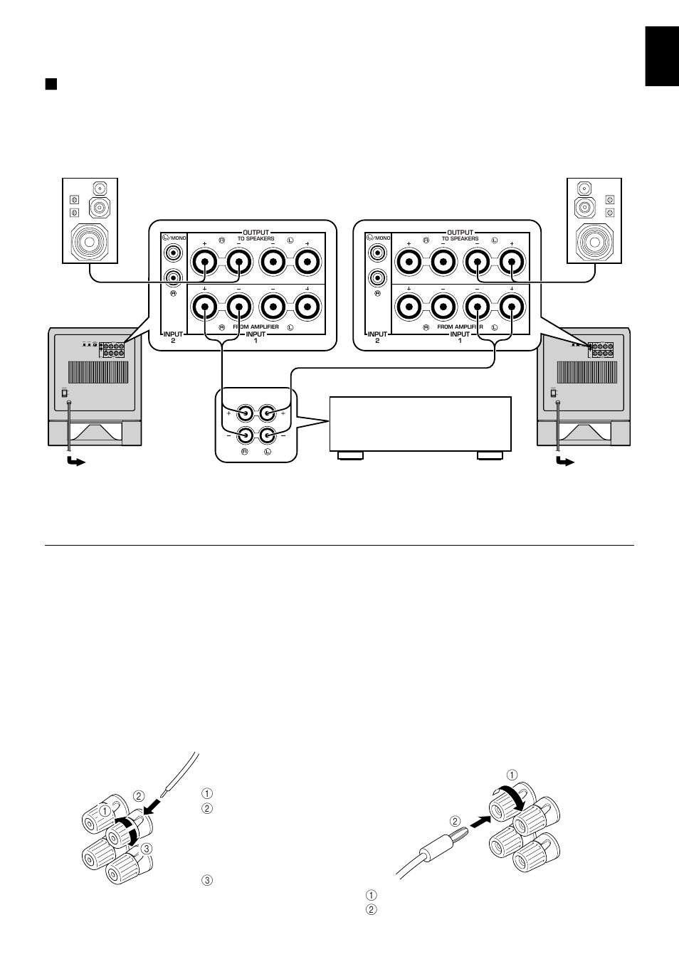 English, Using two subwoofers | Yamaha YST-SW320 User Manual | Page 11 / 19