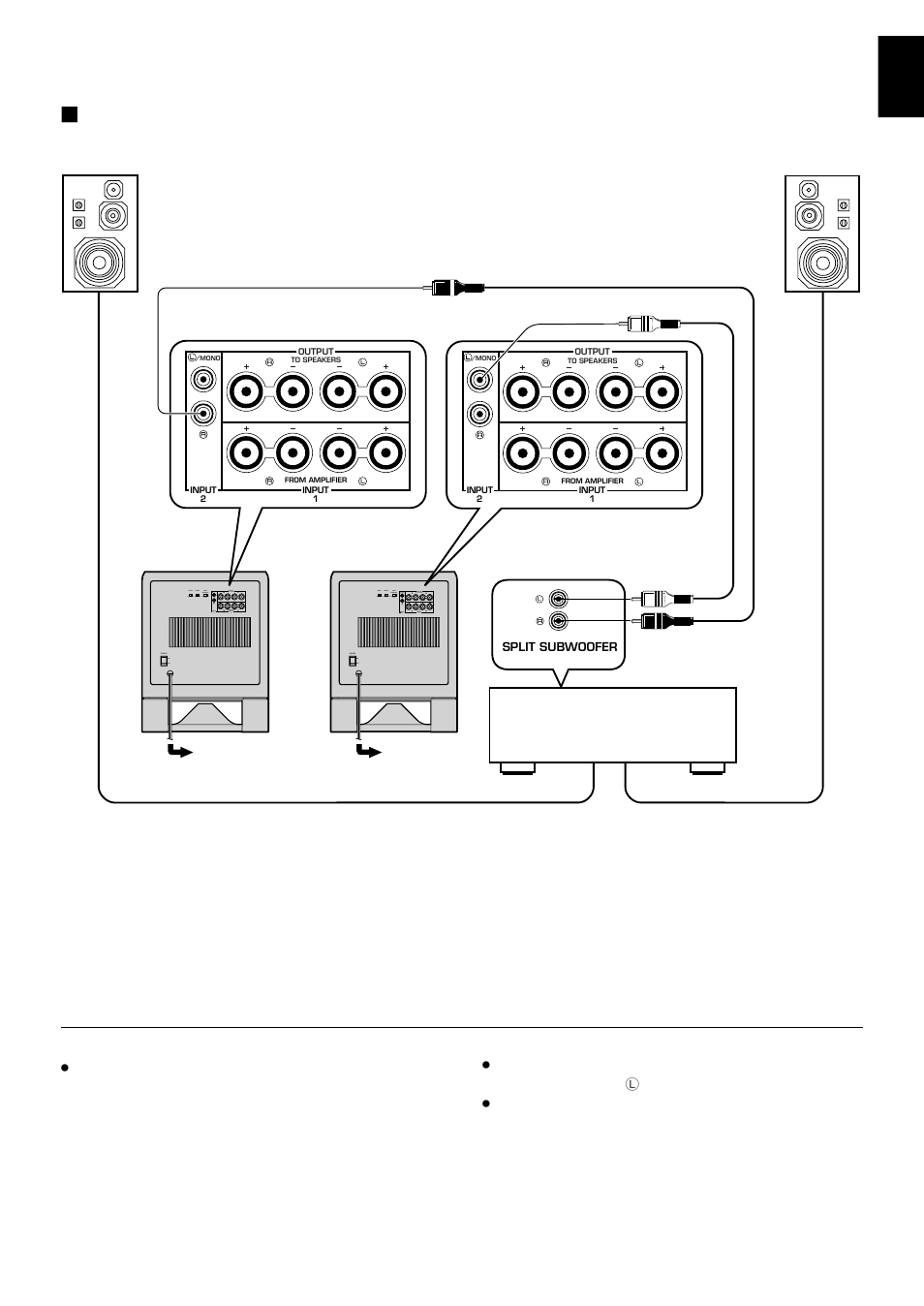 English, Using two subwoofers | Yamaha YST-SW320 User Manual | Page 9 / 19