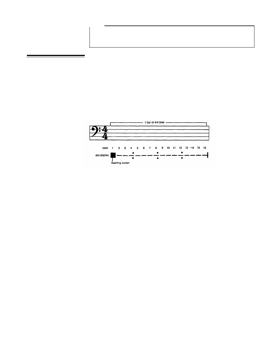 The step write dot display, The step write dot, Display | Yamaha RX21 User Manual | Page 20 / 62