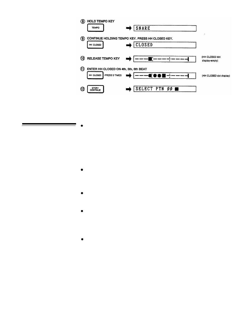 Beat exchange | Yamaha RX21 User Manual | Page 22 / 62