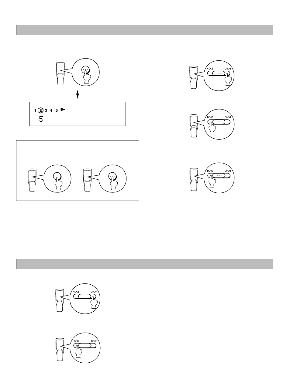 Direct play, Skip play | Yamaha CDC-675 User Manual | Page 10 / 25