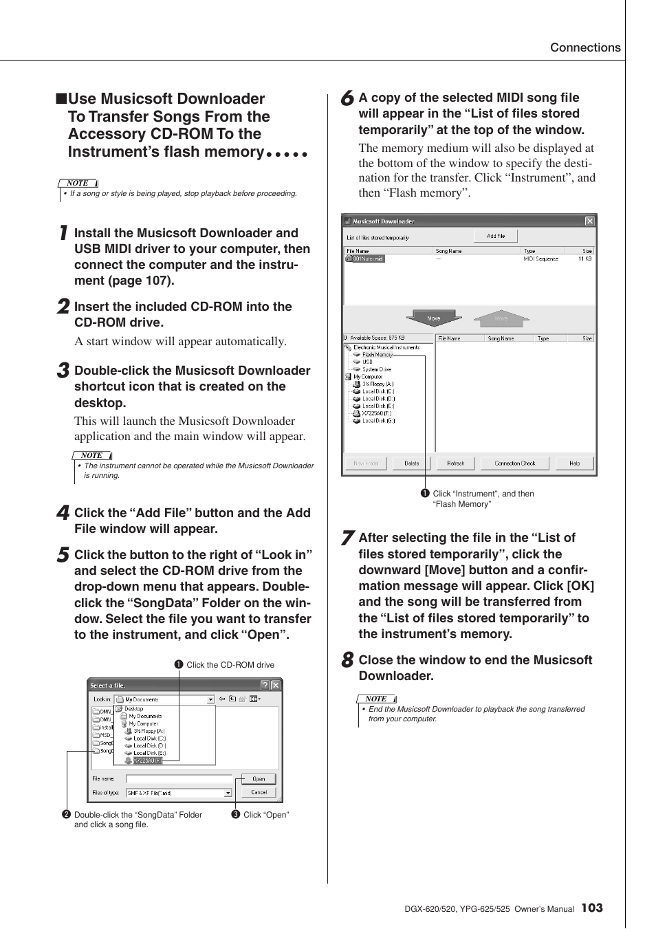 Yamaha DGX-520 User Manual | Page 103 / 142