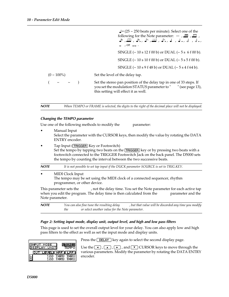 Yamaha D5000 User Manual | Page 12 / 42