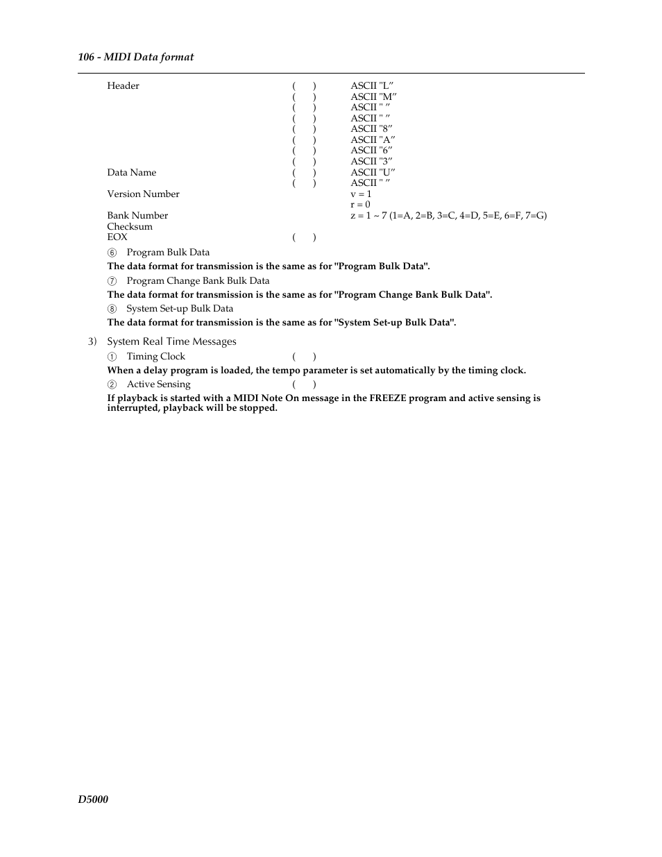 Yamaha D5000 User Manual | Page 39 / 42
