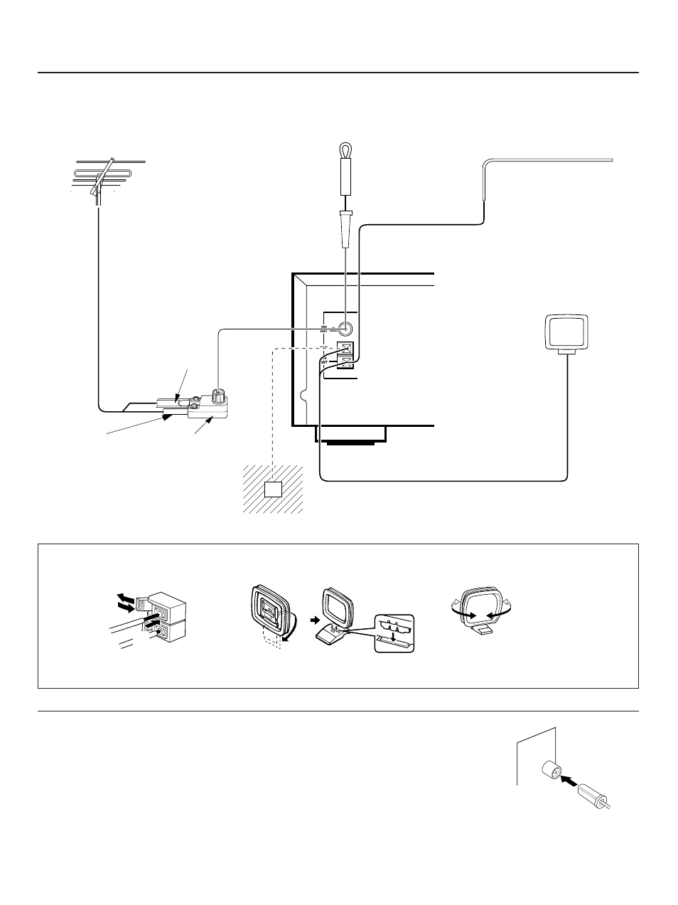 10 antenna connections | Yamaha RX-V4/390 User Manual | Page 10 / 31