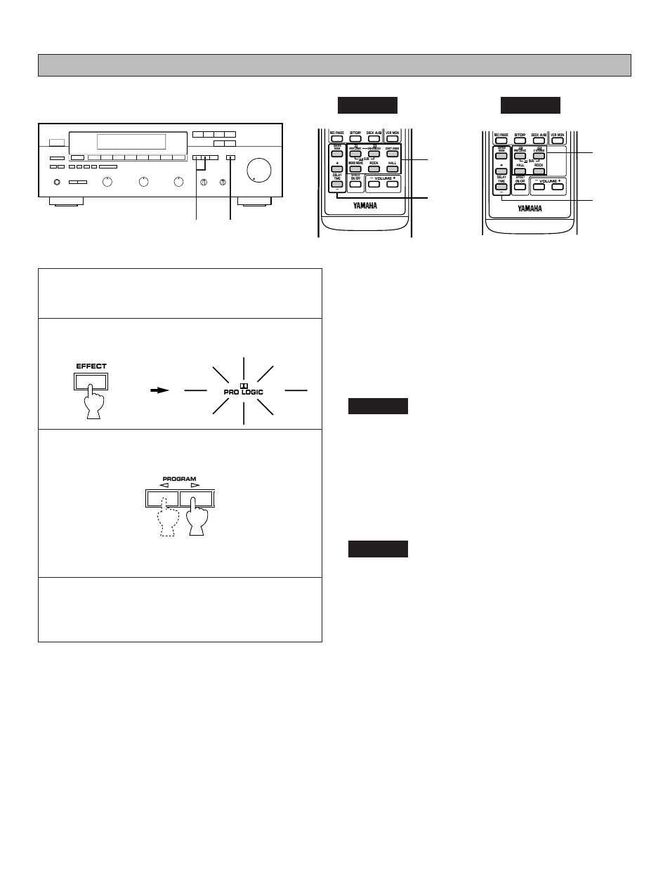 Rx-v490 | Yamaha RX-V4/390 User Manual | Page 23 / 31