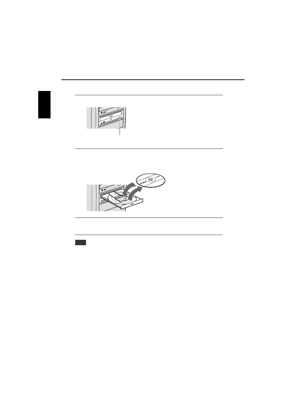 Loading/ejecting a disc | Yamaha CD Recordable/Rewritable Drive CRW-F1-NB User Manual | Page 36 / 54