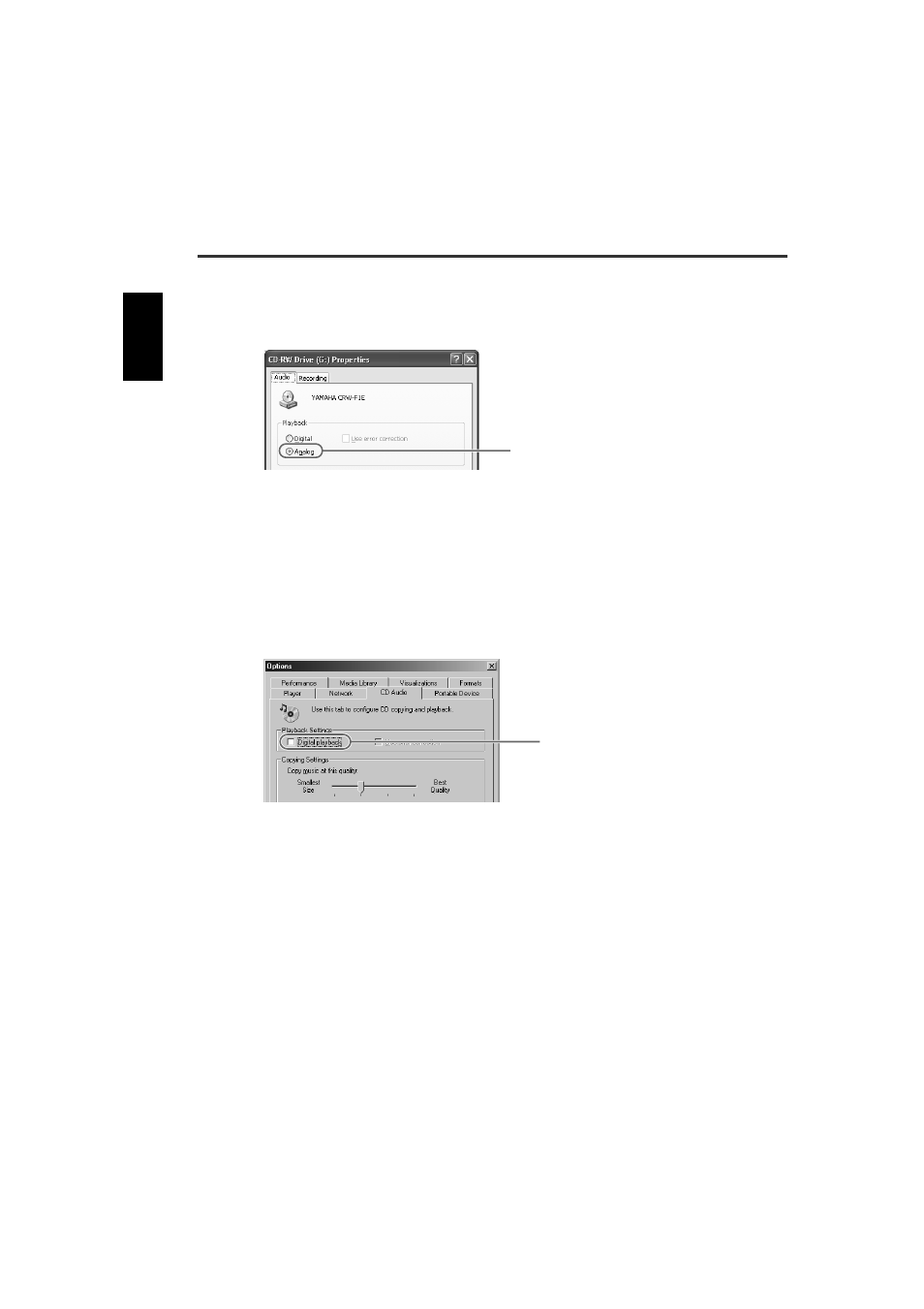 Yamaha CD Recordable/Rewritable Drive CRW-F1-NB User Manual | Page 42 / 54