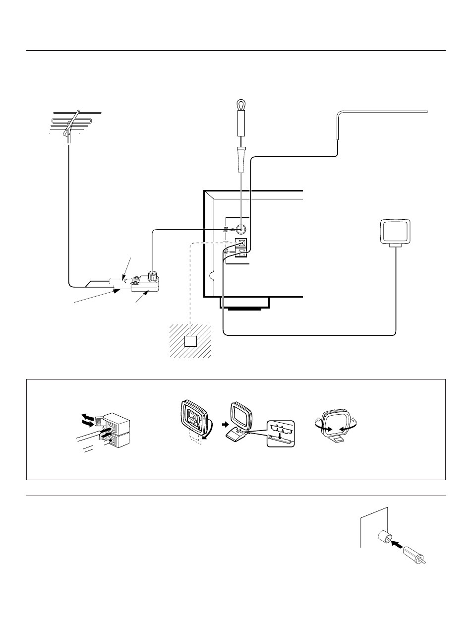 10 antenna connections | Yamaha R-V501 User Manual | Page 10 / 31