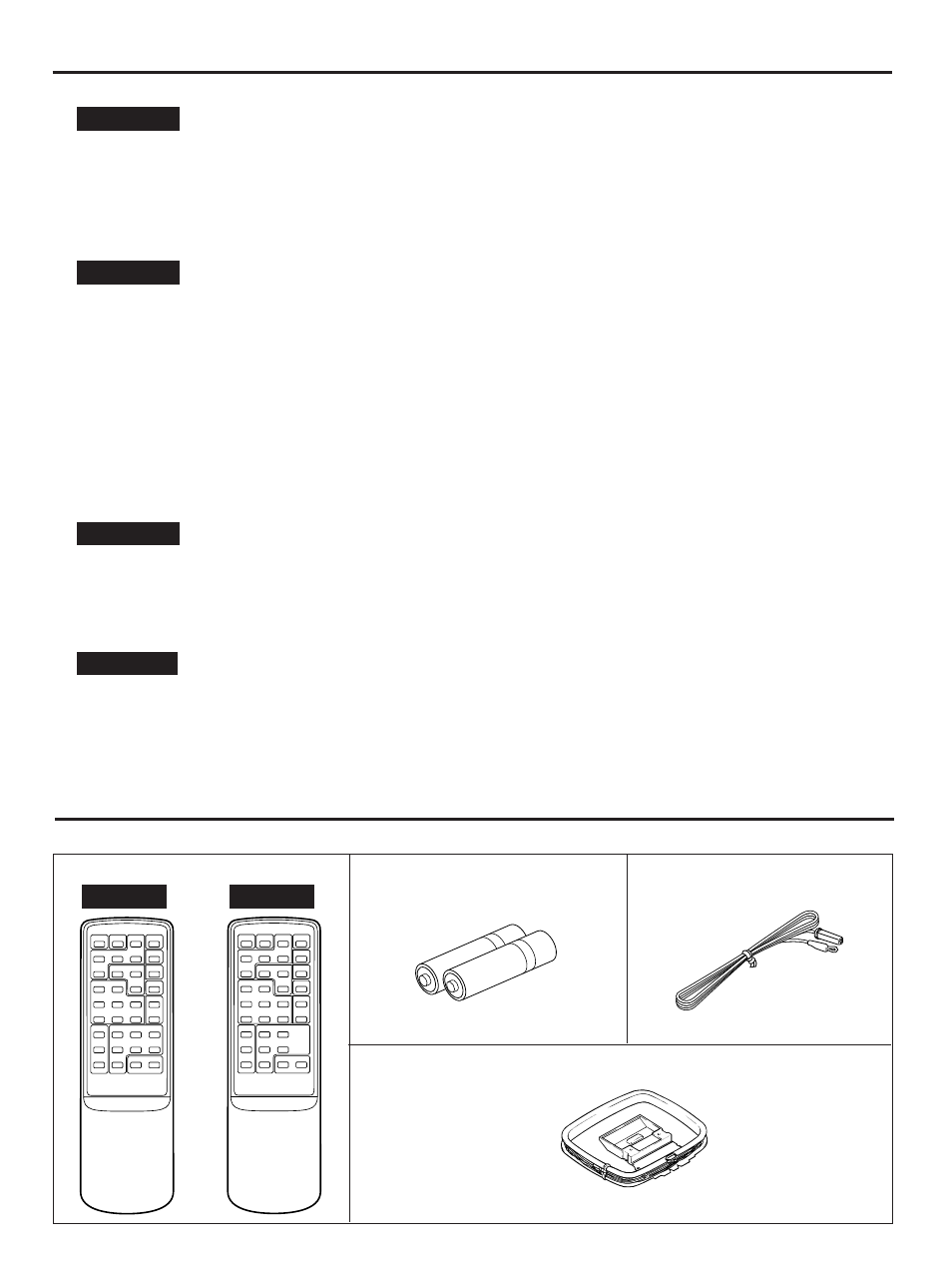 Features, Supplied accessories | Yamaha R-V501 User Manual | Page 4 / 31