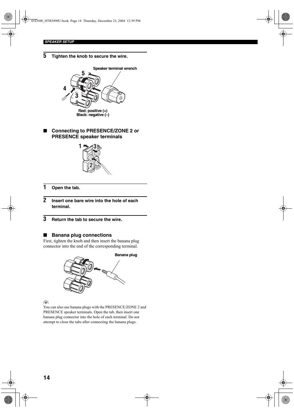 Yamaha htr-5890 User Manual | Page 18 / 104