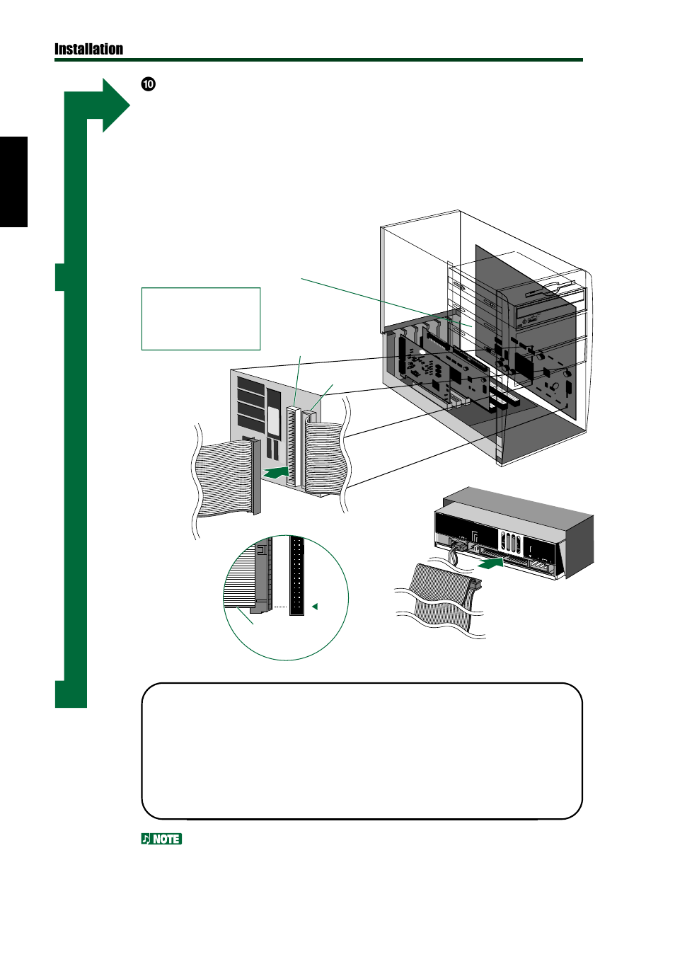 Installation ) | Yamaha CD Recordable/Rewritable Drive CRW8824E-NB User Manual | Page 25 / 45