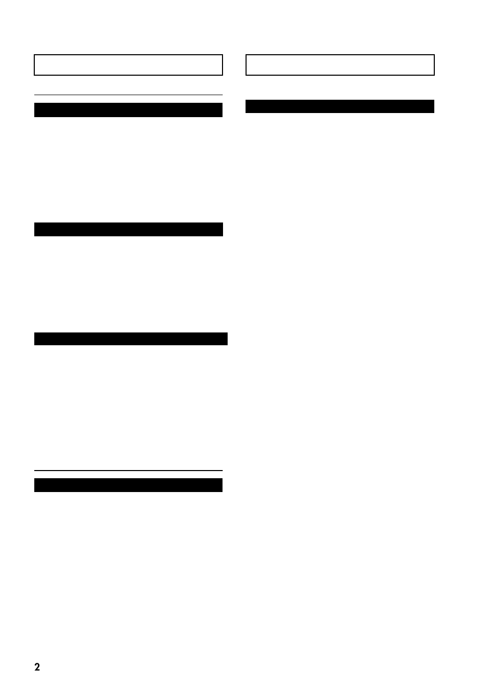 Yamaha PW3000MA User Manual | Page 2 / 4