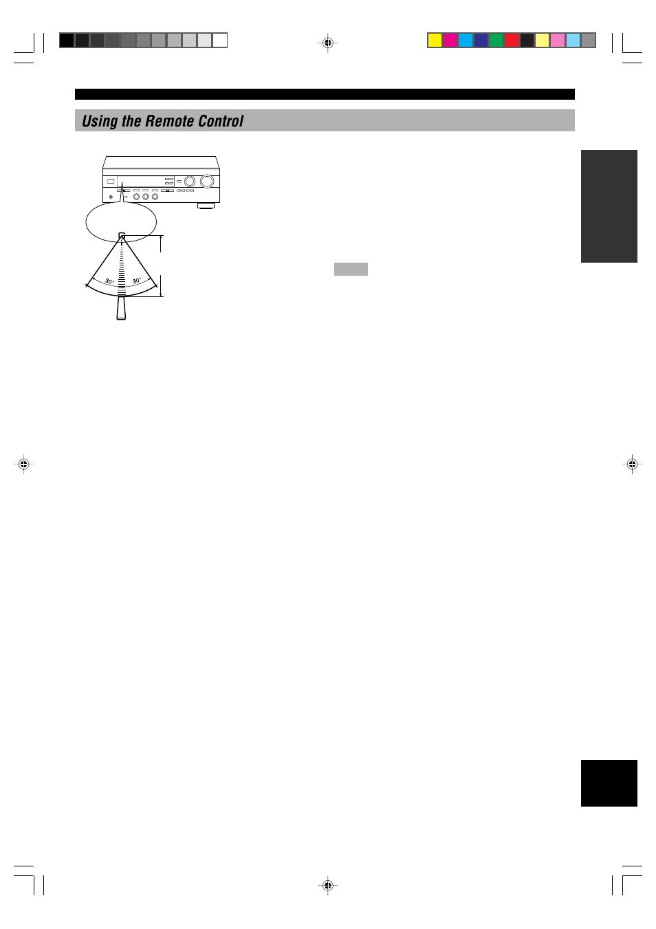 Using the remote control | Yamaha HTR-5230RDS User Manual | Page 5 / 50