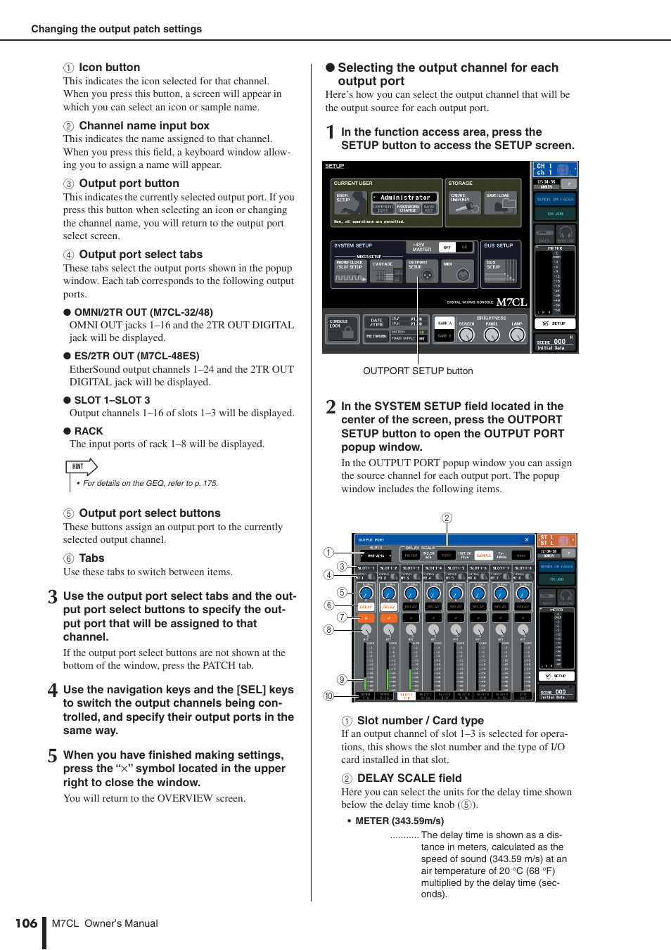 Yamaha M7CL-32 User Manual | Page 106 / 312