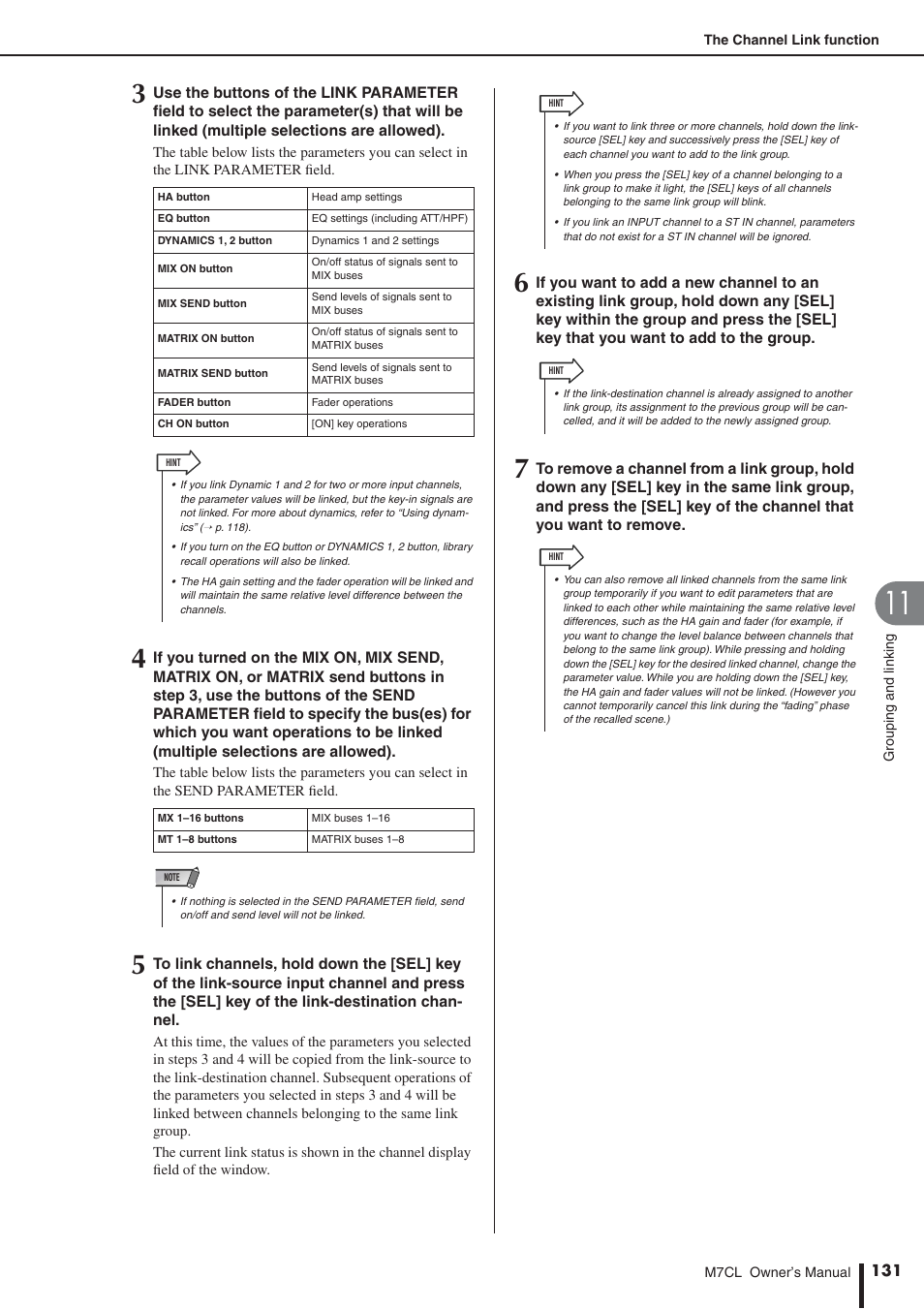 Yamaha M7CL-32 User Manual | Page 131 / 312