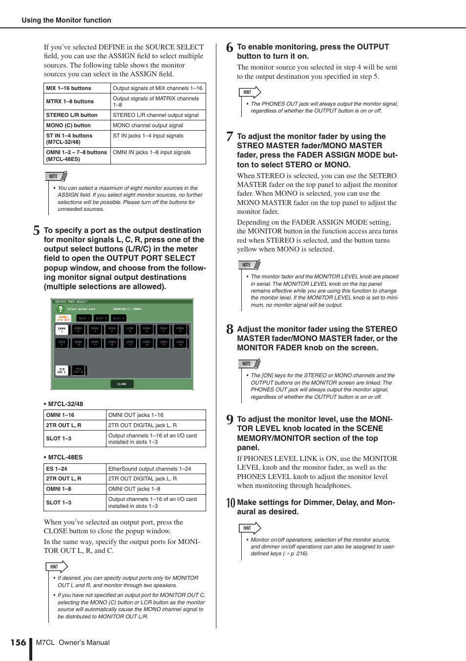 Yamaha M7CL-32 User Manual | Page 156 / 312