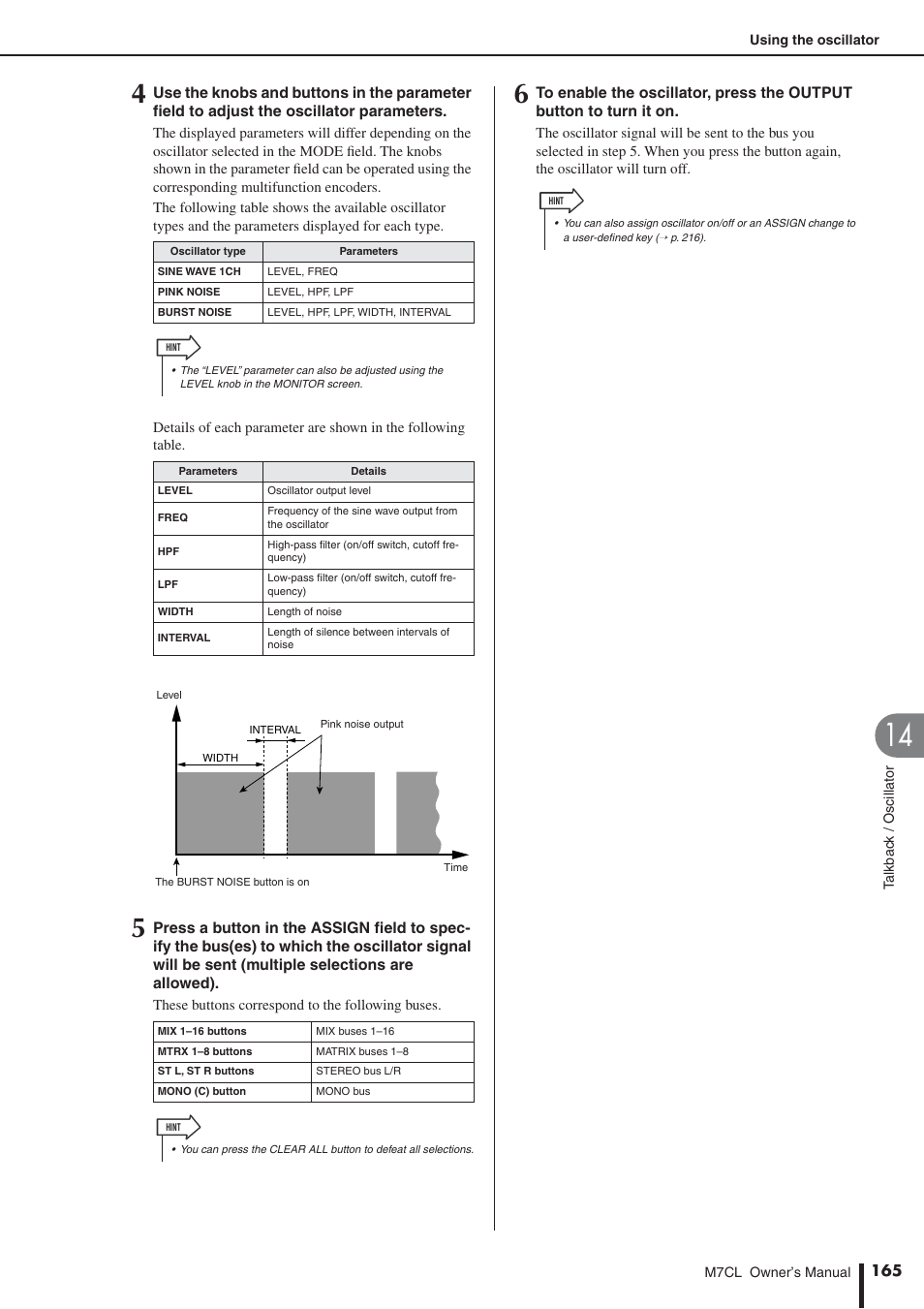 Yamaha M7CL-32 User Manual | Page 165 / 312
