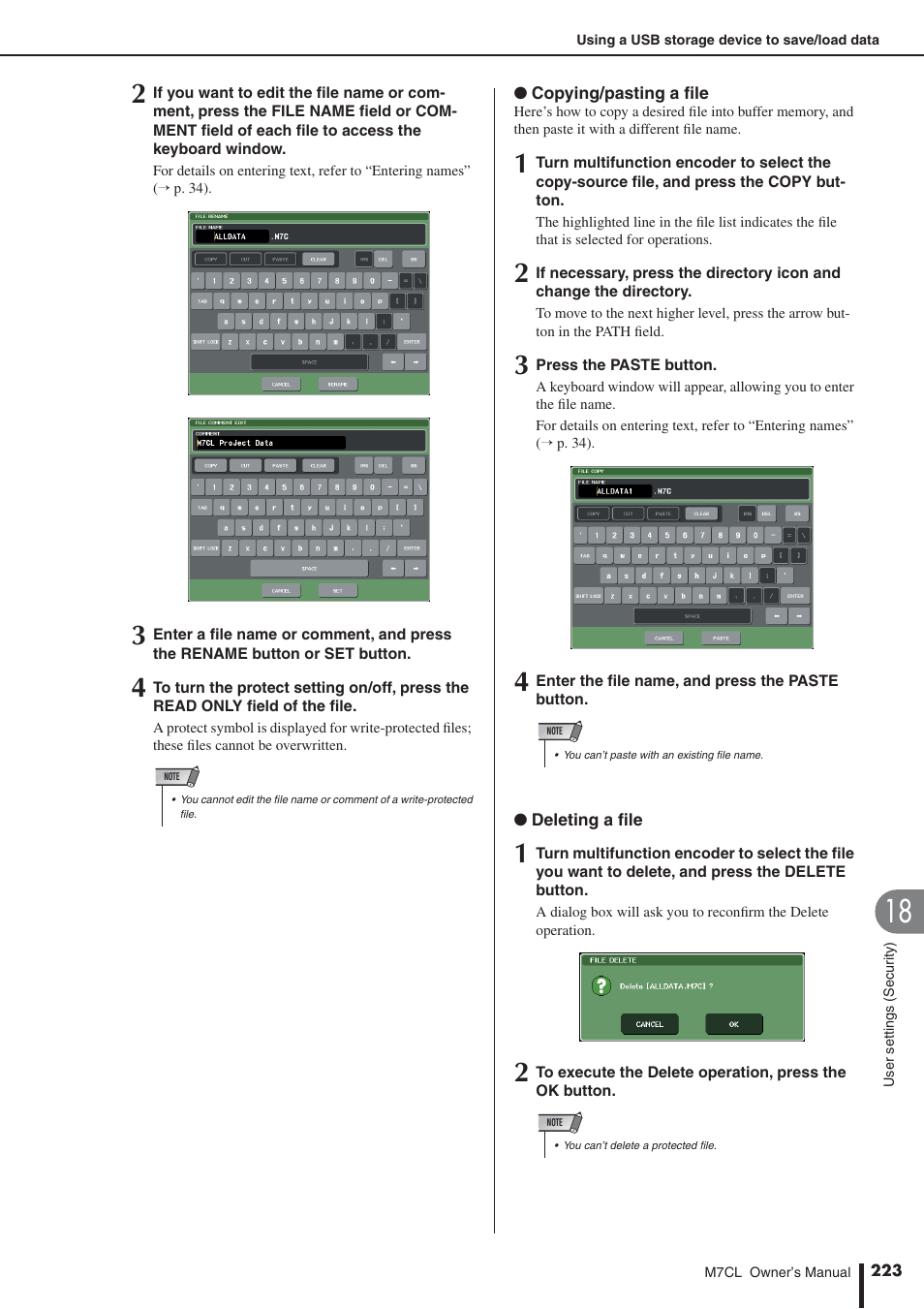 P. 223) | Yamaha M7CL-32 User Manual | Page 223 / 312