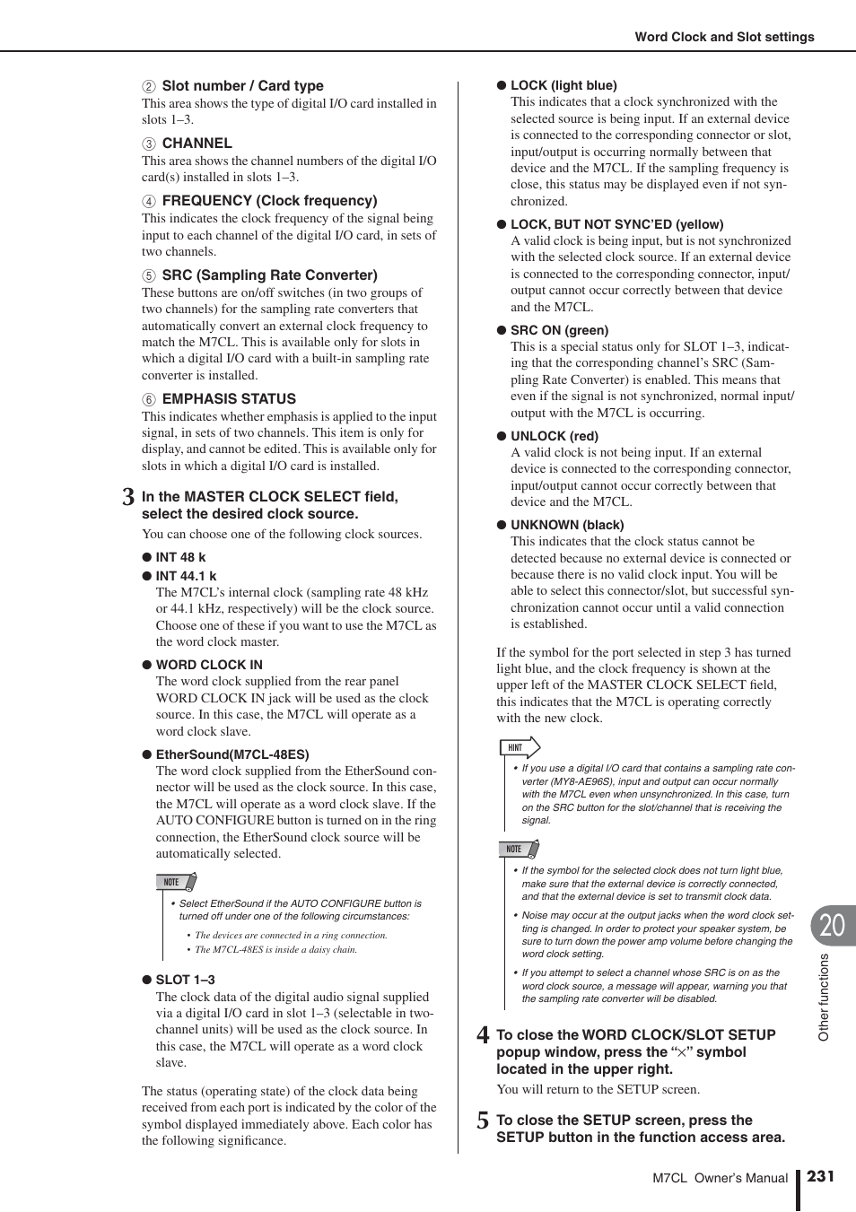 Yamaha M7CL-32 User Manual | Page 231 / 312