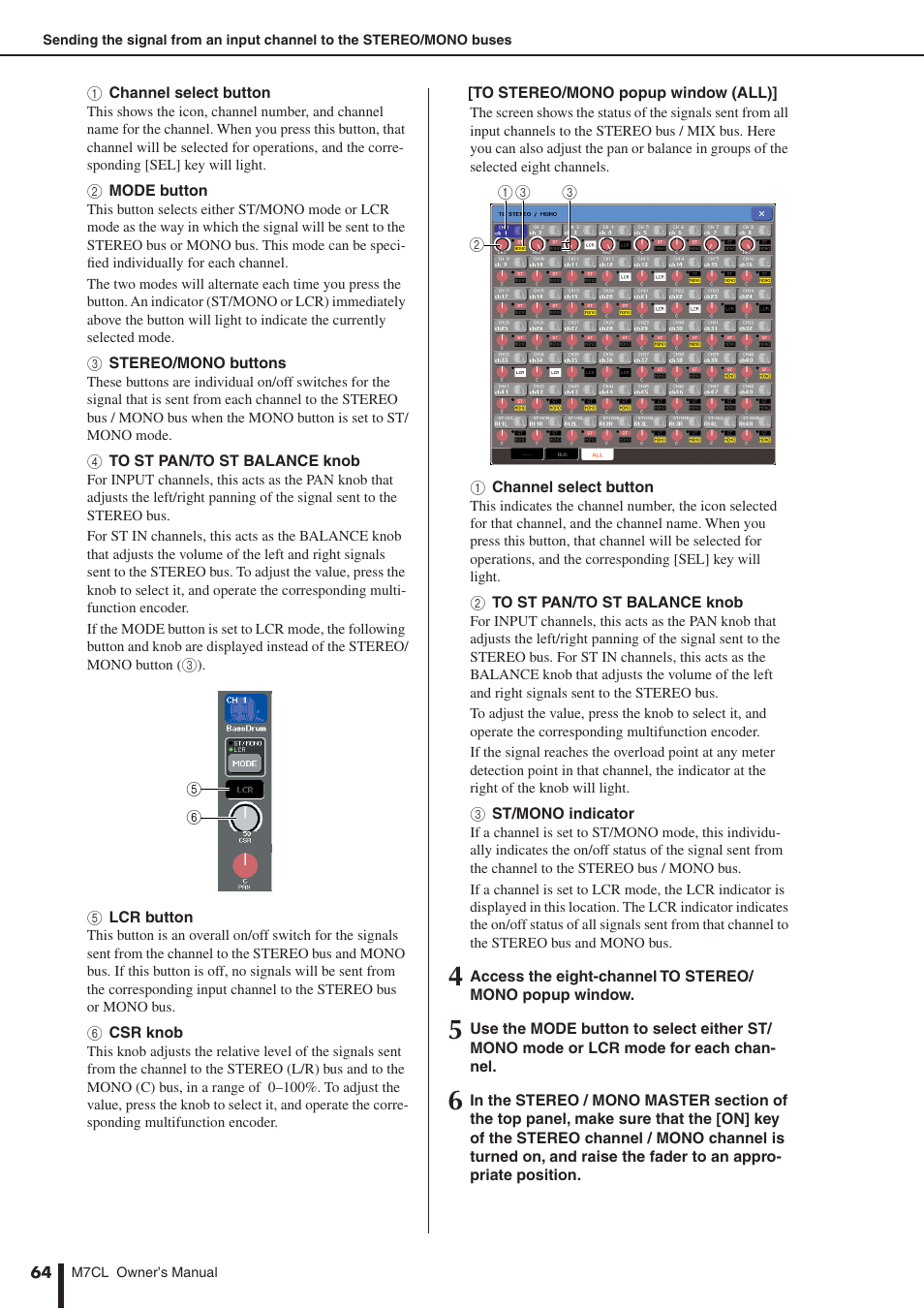 Yamaha M7CL-32 User Manual | Page 64 / 312