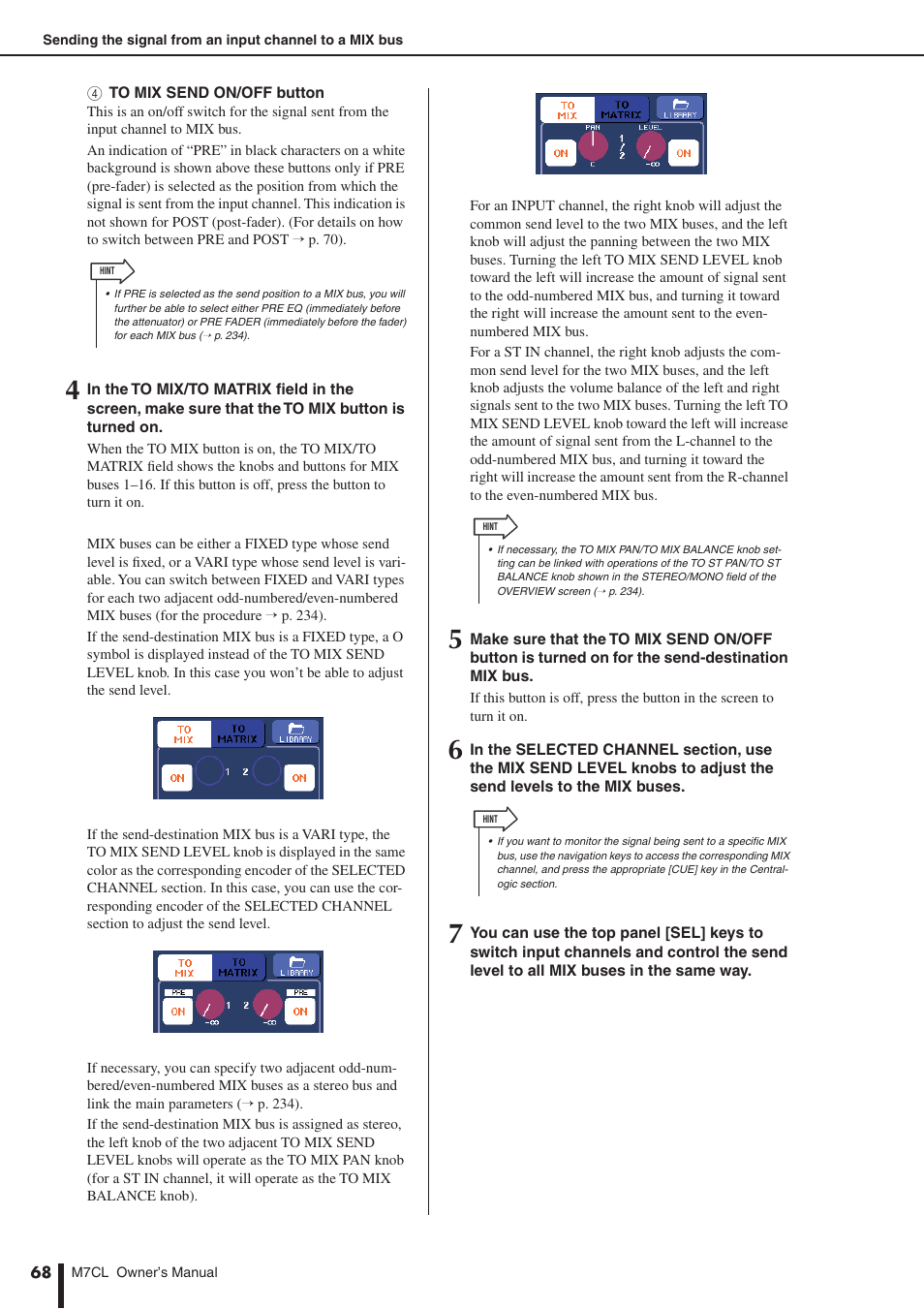 Yamaha M7CL-32 User Manual | Page 68 / 312