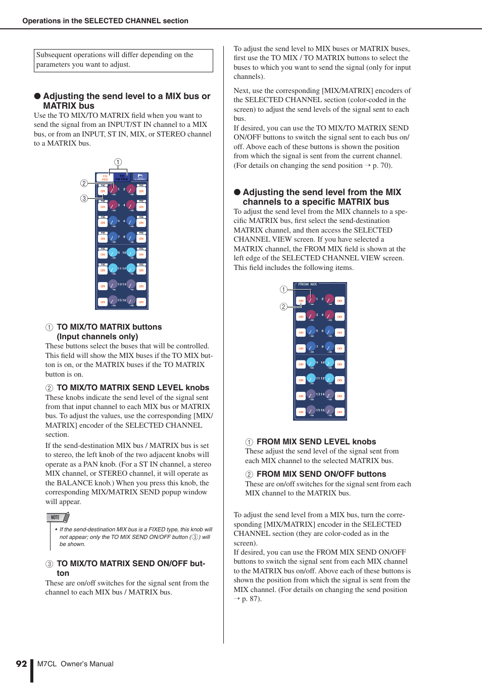 Wn in this field, P. 92) | Yamaha M7CL-32 User Manual | Page 92 / 312