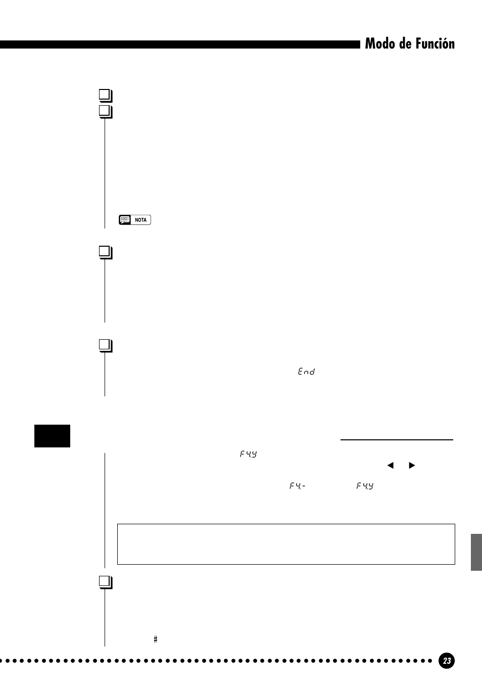 Modo de función, Clp-511) funciones del modo de división | Yamaha CLP-411 User Manual | Page 26 / 56