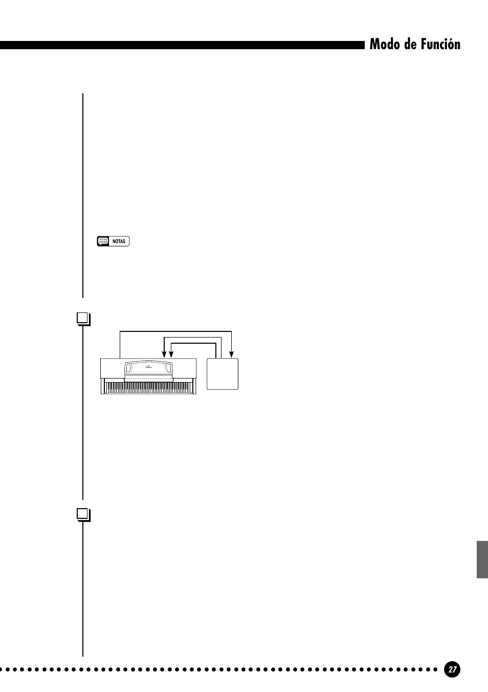 Modo de función | Yamaha CLP-411 User Manual | Page 30 / 56