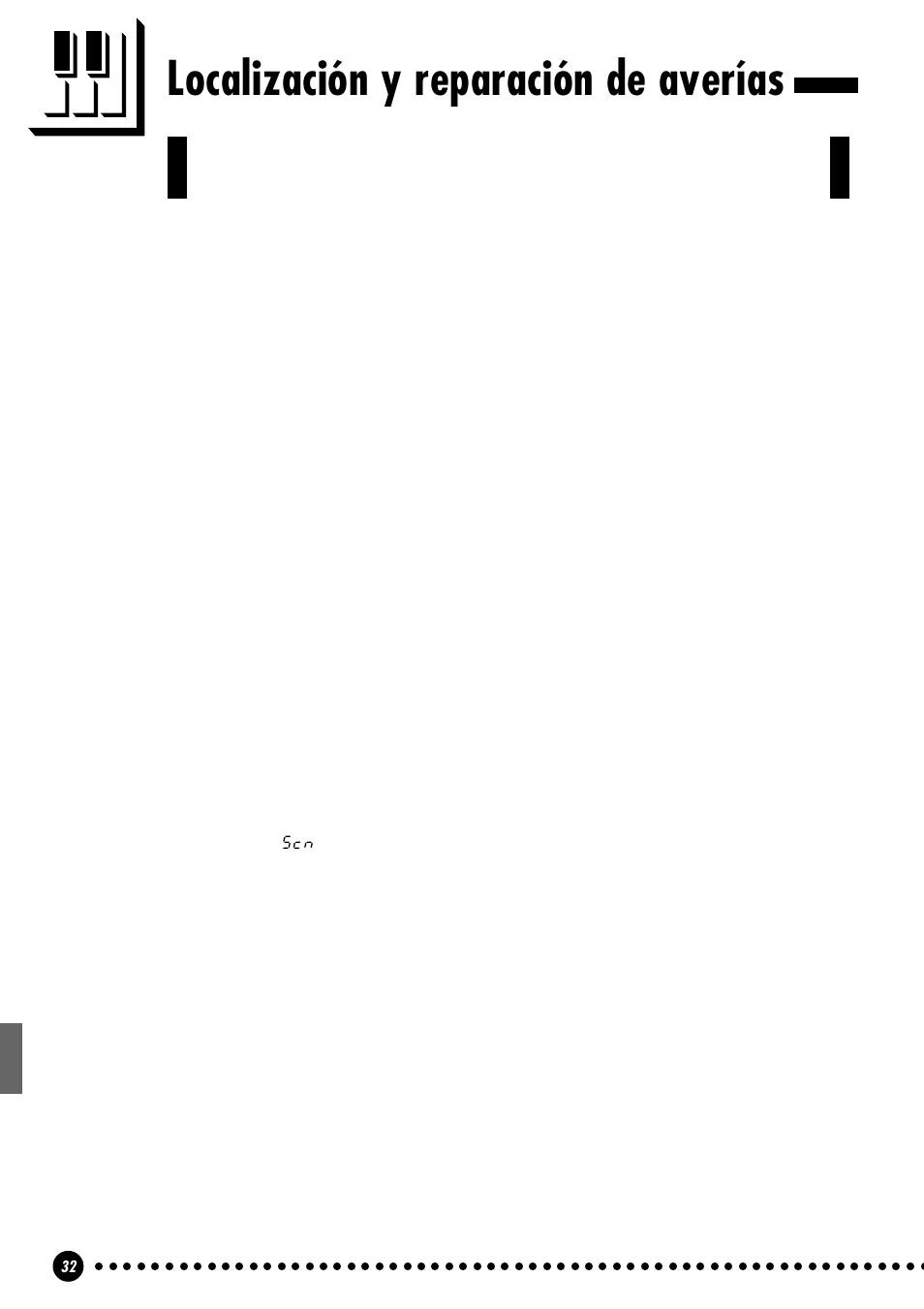 Localización y reparación de averías | Yamaha CLP-411 User Manual | Page 35 / 56