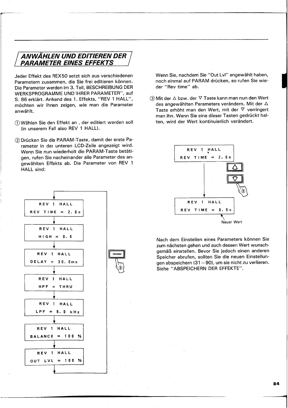 Yamaha REX50 User Manual | Page 85 / 115