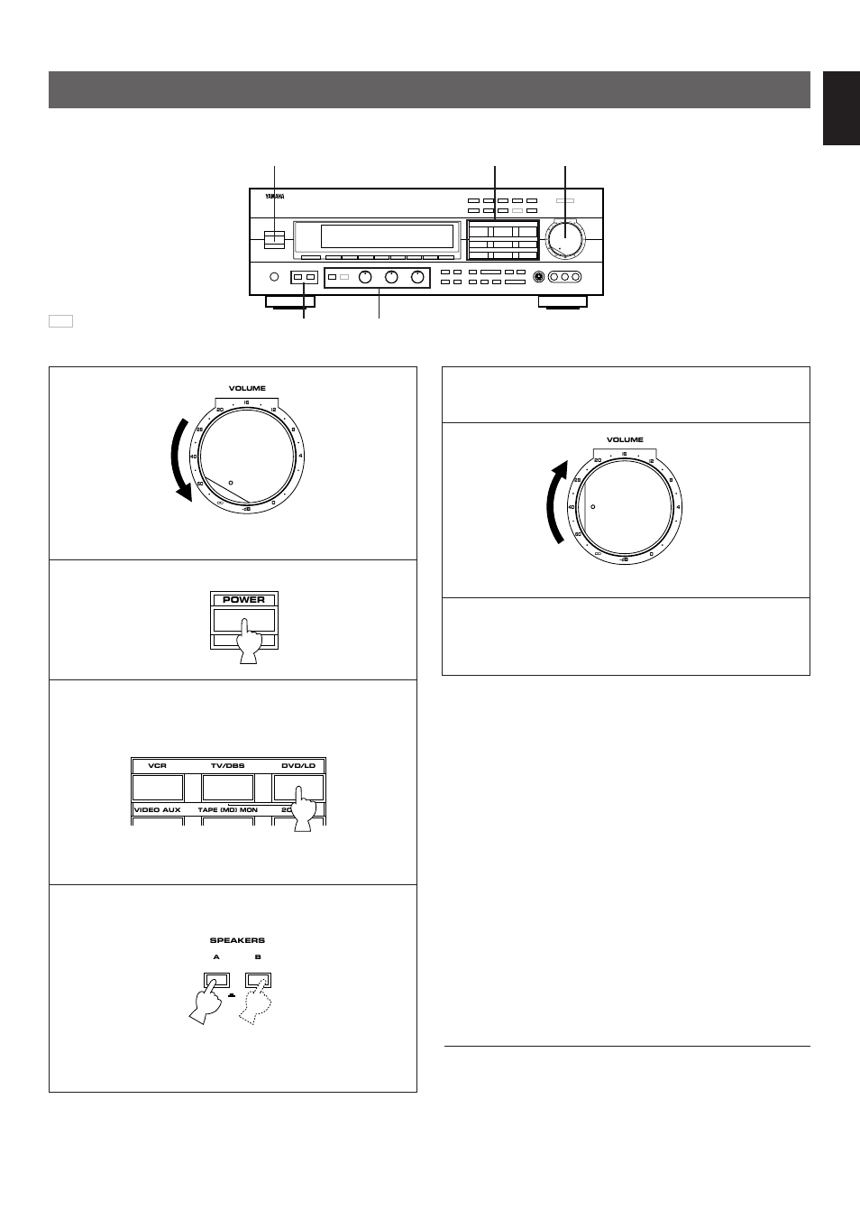 Basic operations, English | Yamaha RX-V592RDS User Manual | Page 25 / 55