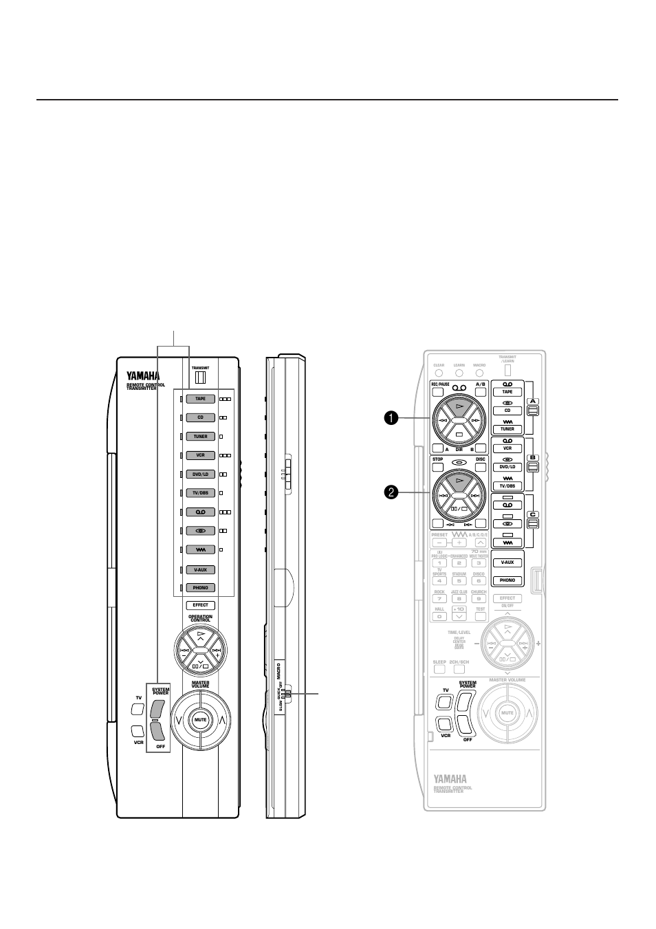 48 macro operations (when the lid is closed), Setting the macro switch off | Yamaha RX-V592RDS User Manual | Page 48 / 55