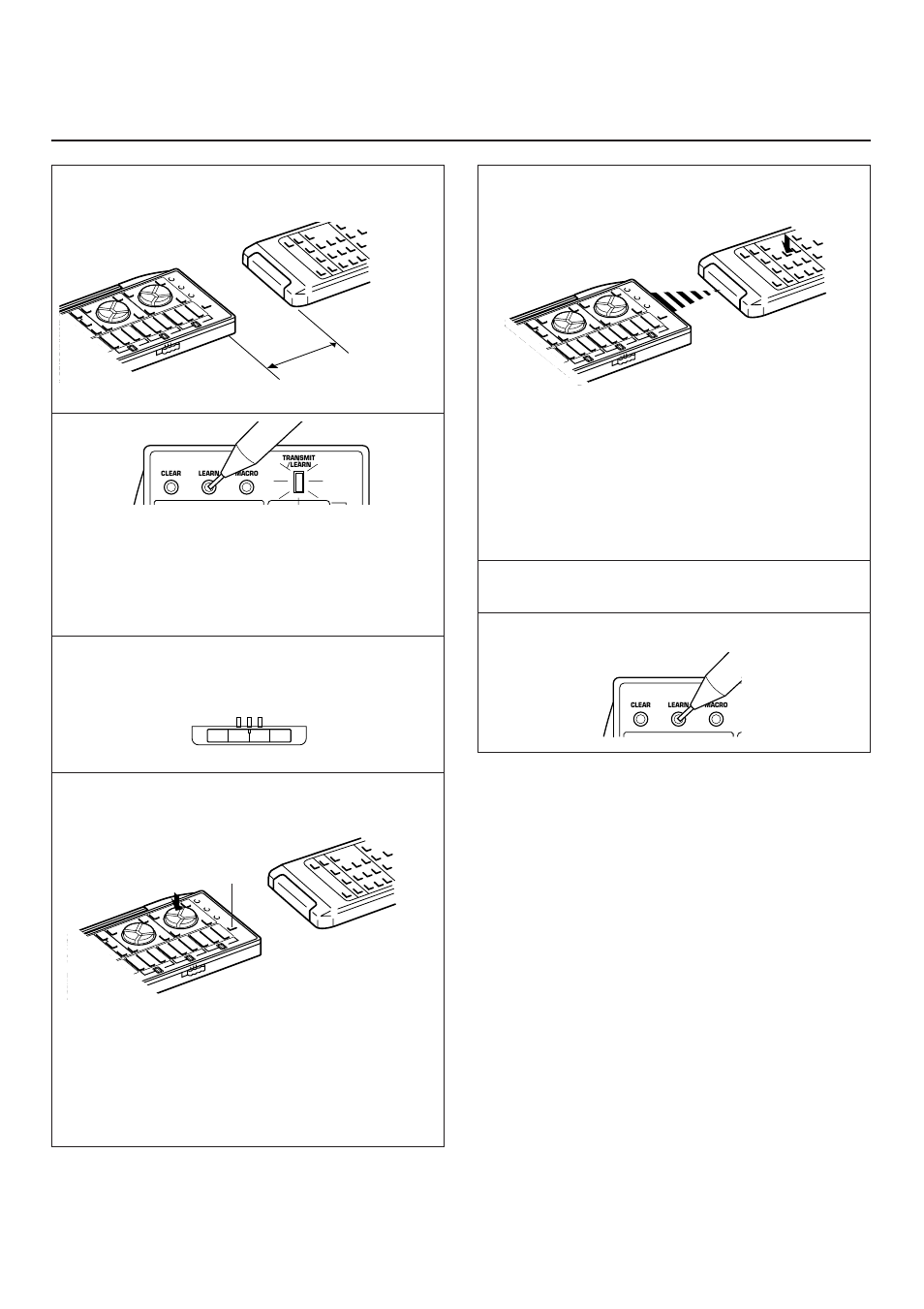 50 learning a new function, Repeat step 3–5 to store more functions, Lights up | Yamaha RX-V592RDS User Manual | Page 50 / 55