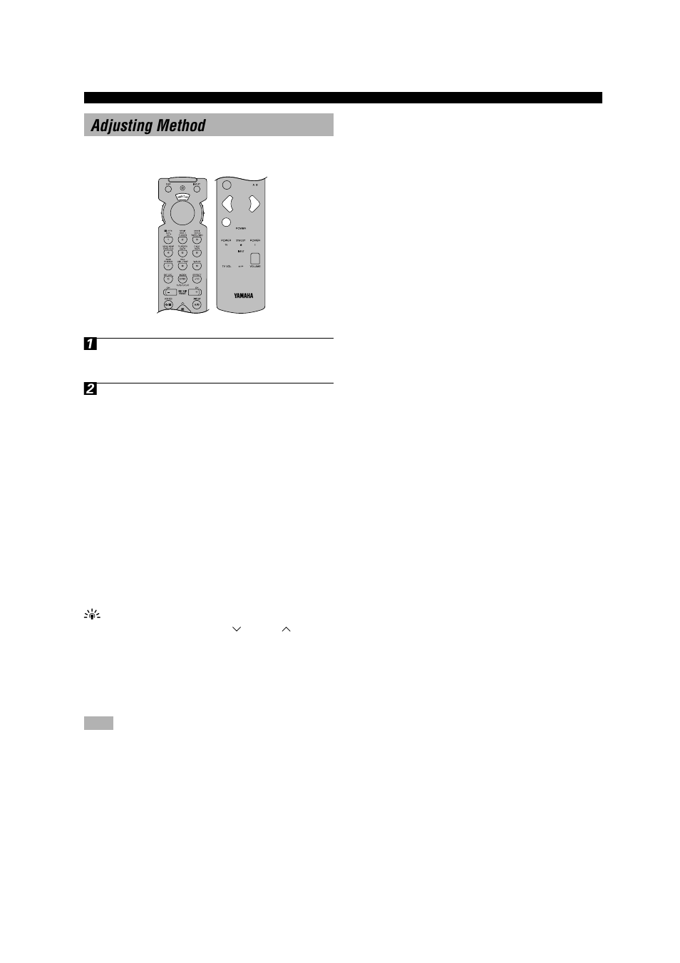 34 adjusting method | Yamaha DSP-A5 User Manual | Page 36 / 63