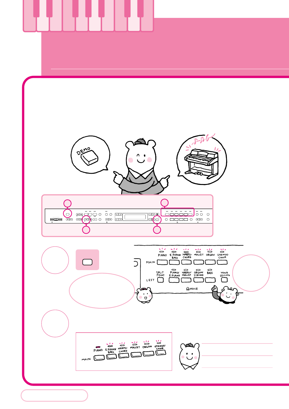 デモ曲を聞いてみよう, Demo | Yamaha cwp-1 User Manual | Page 12 / 24