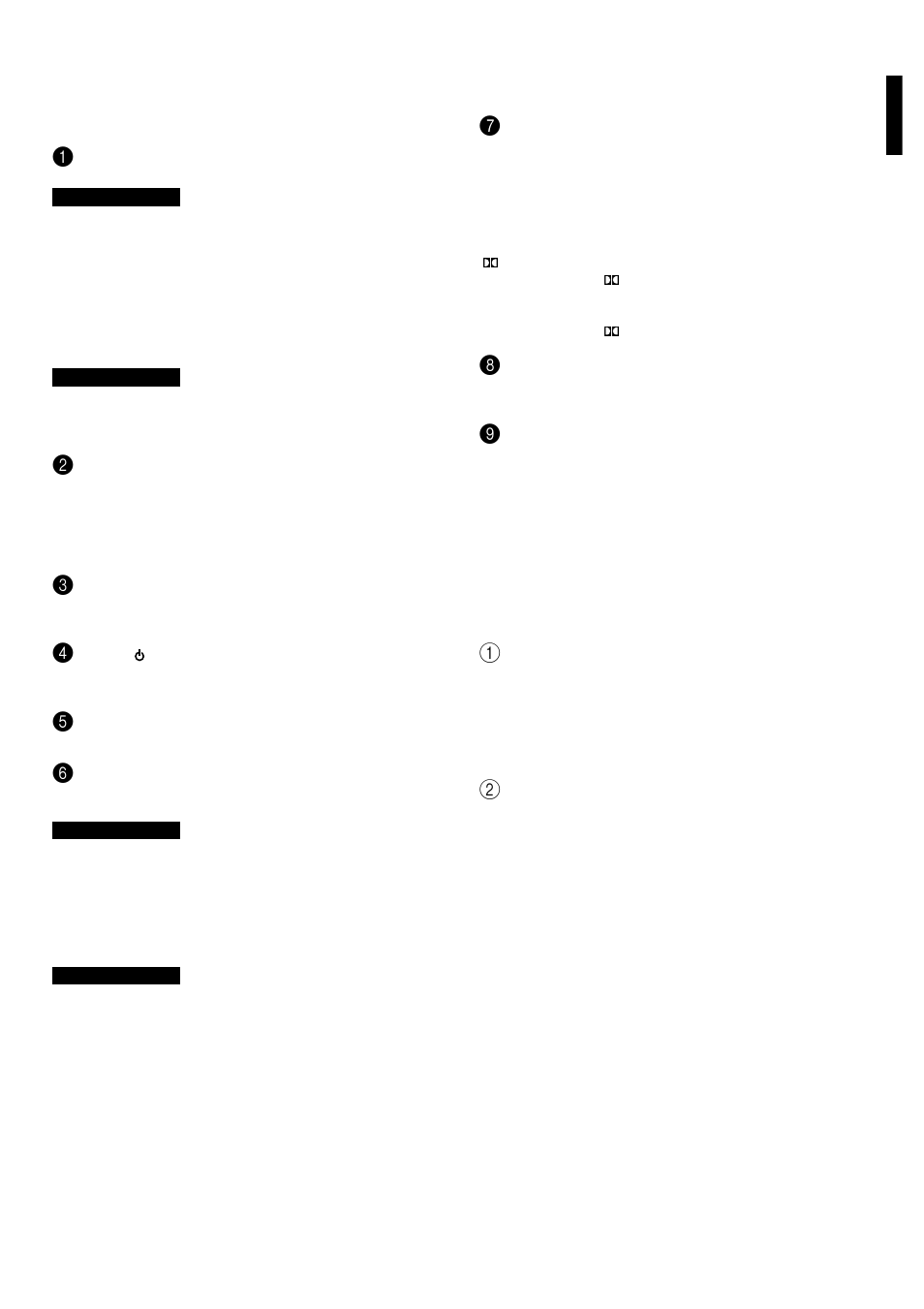 For control of this unit, For other component control | Yamaha RX-V393RDS User Manual | Page 21 / 46